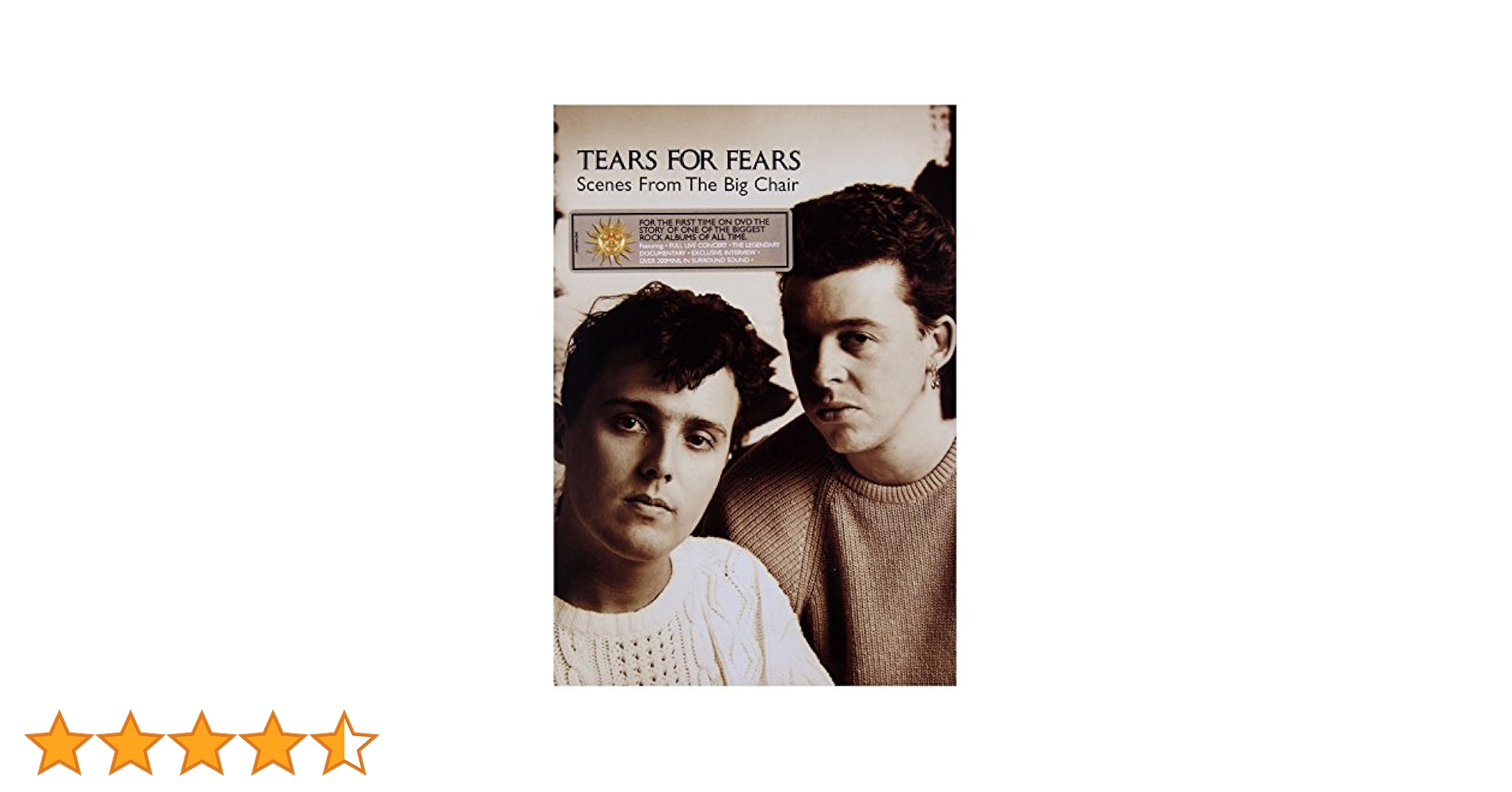 その他 Scenes from the Big Chair DVD その他 Scenes from the Big Chair DVD Tears For Fears